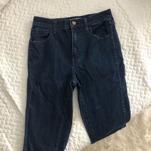 Madewell 10” high riser skinny